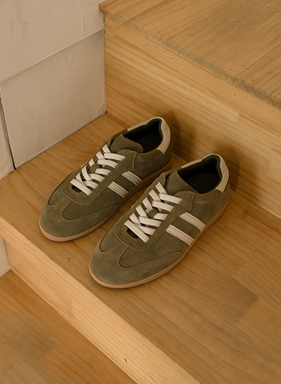 6DD00341HR_Verni Cowhide Line Color-block Sneakers