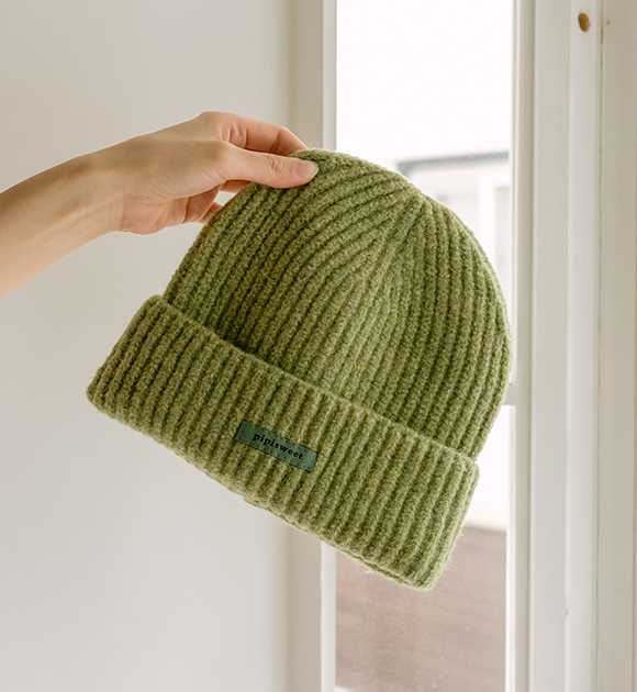 6DD00343HR_Sweet Label Cozy Knit Beanie