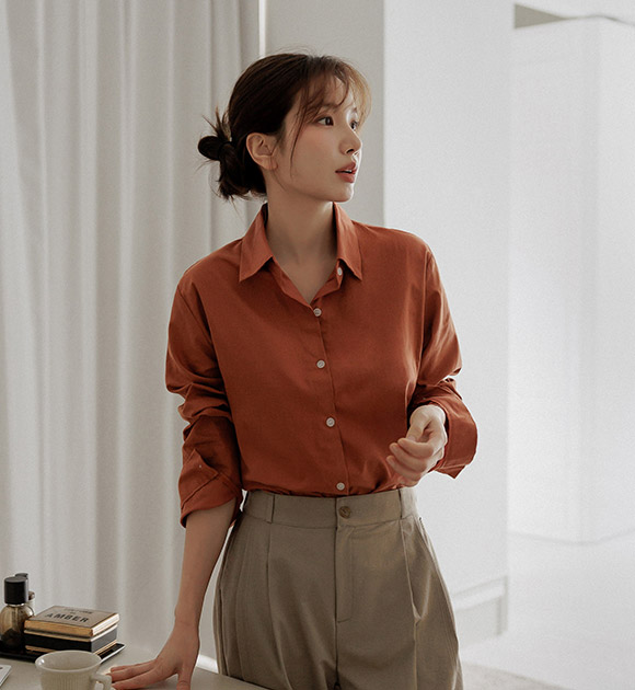 6DA32015JJ_Daily Basic Long-sleeved Shirt