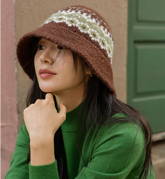 5DD00356HN_Nordi Patterns Knit Beanie