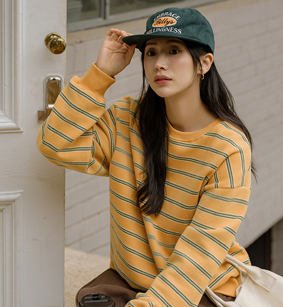 5DD00359HR_Billy Embroidered Peach Fleece Camp Cap