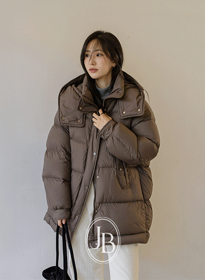 5OA0914HN_[JUST BETTER] City Ultra Air Down Half Padded Jacket