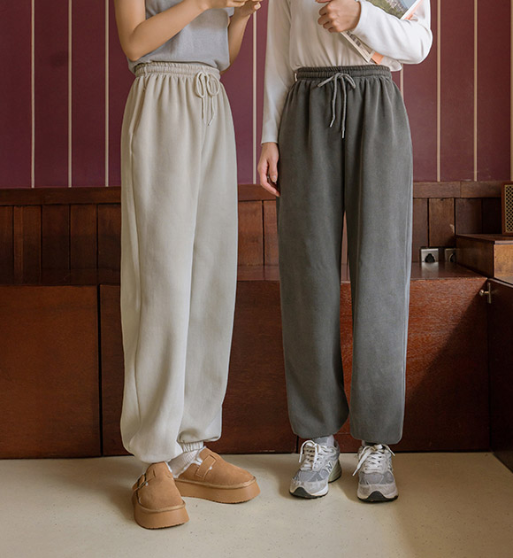 6DA32122HN_Paley Pigment Fleece-lined Jogger Pants