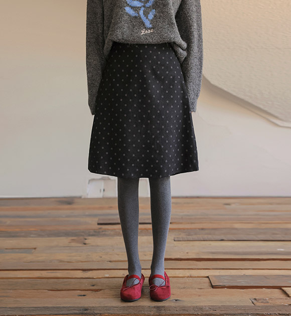 5DD00367CW_Banding Strap Suede Ribbon Flats