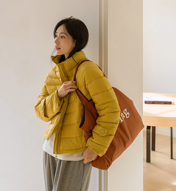 6DD00379NN_Blessing Lettering Double-Sided Eco Bag