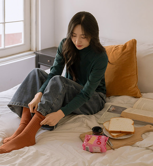 6DD00380NN_Warm Cotton Thick Colored Socks