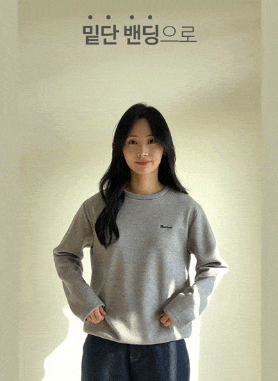 6OA0921NN_[JUST BETTER] Cozy Touch Knit-touch Shape-retaining T-Shirt