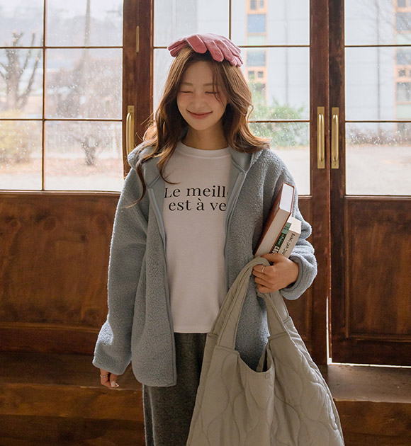 6DA32325NN_Mendis Fleece Hooded Zip-Up