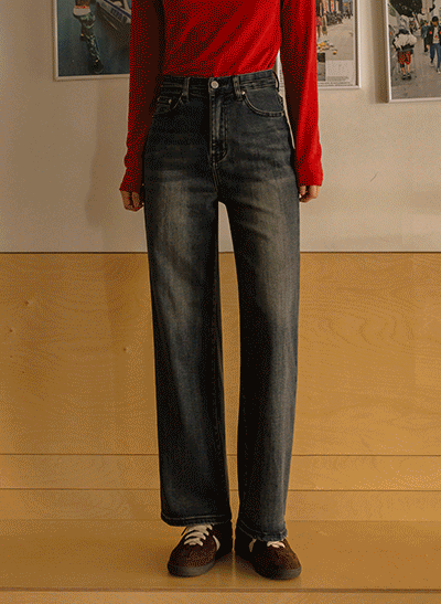 5DA30732LJ_Heatwarm Brushed Vintage Washing Denim (Short/Basic/Long)