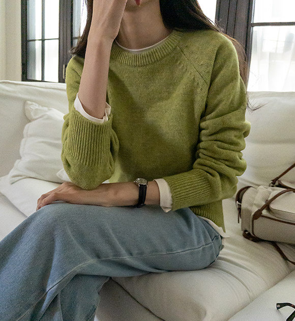 6DA32507NN_Yure Raglan Wool Knitwear