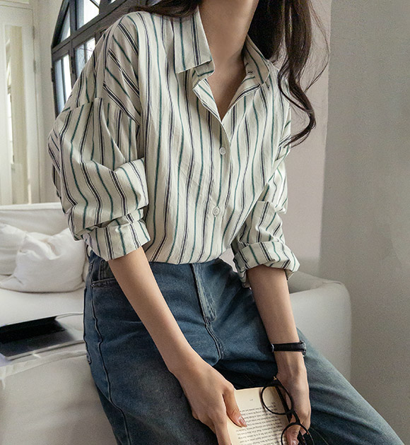 6DA32506NN_Palette Stripe Shirt