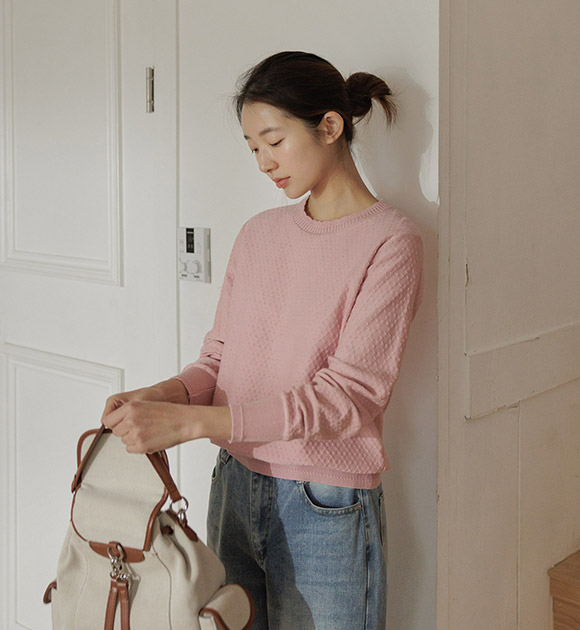 Reversible Wavy Knitwear