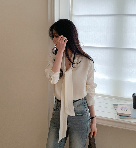 Loewe Tie-neck Blouse