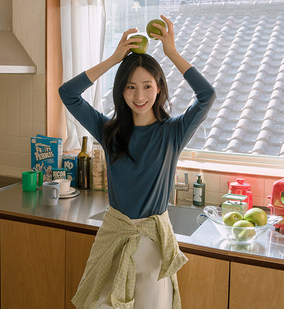 Tangle Spandex Round T-Shirt