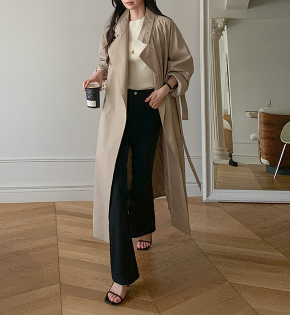 Moar Trench Long Coat
