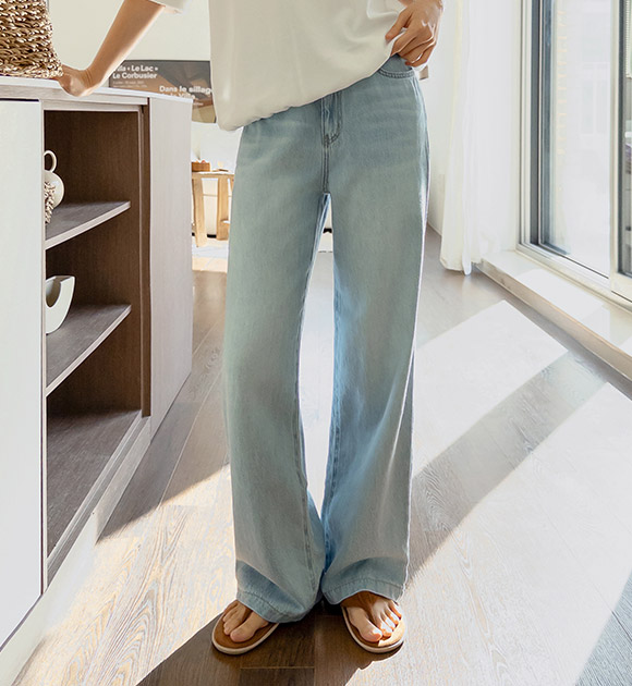 Clean Mood Tencel Light Blue Jeans