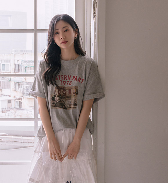 Herr Print Relaxed-fit T-shirt