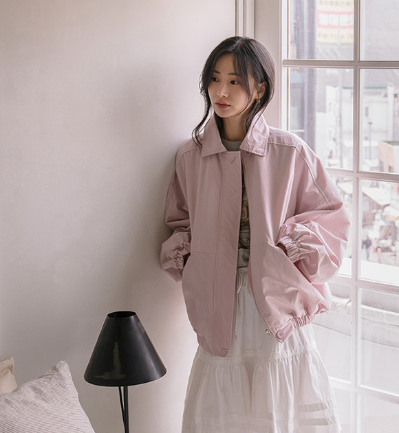 Collar Banding Oversized Jumper