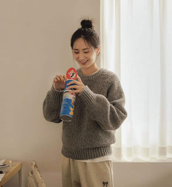 Radish Thick Round Knitwear