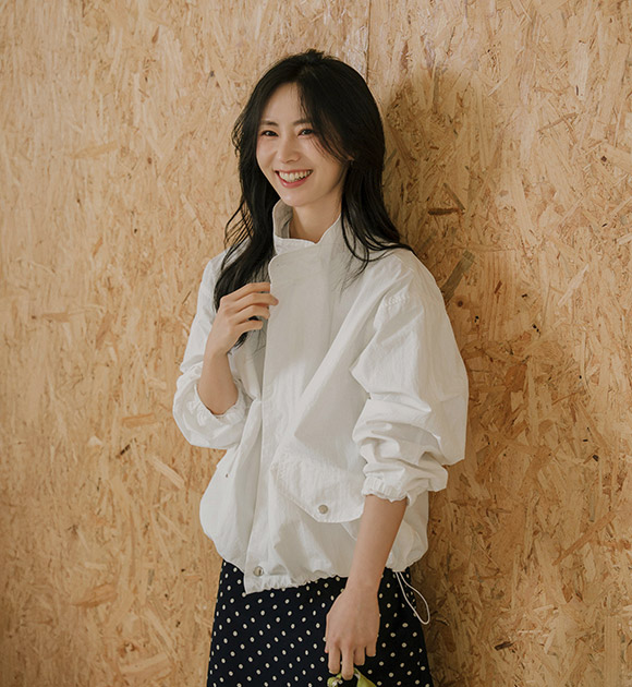 Hara String Windbreaker Jumper