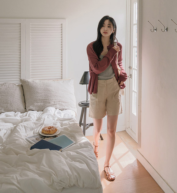 Woody Basic Half Pants