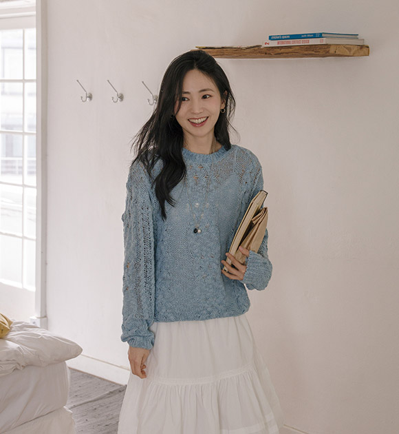 Amour Cable Knit Sweater