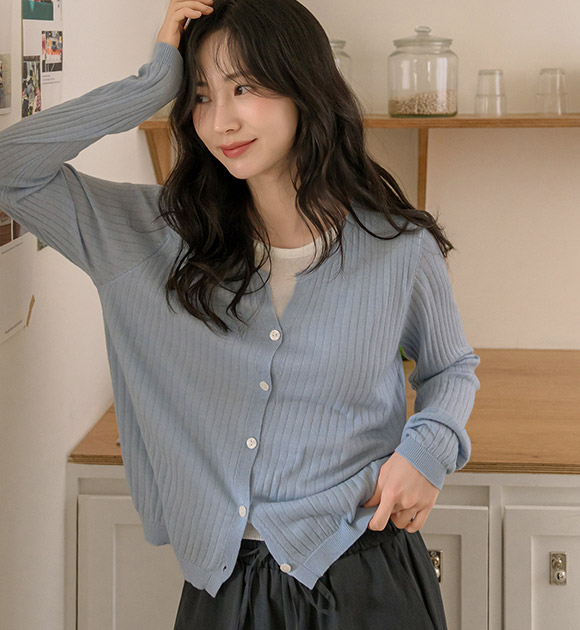 Slender‑fit Layered Ribbed Knitwear