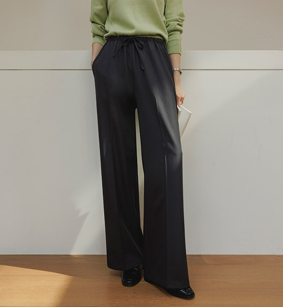 String Band Wide Slacks (Short/Basic/Long)