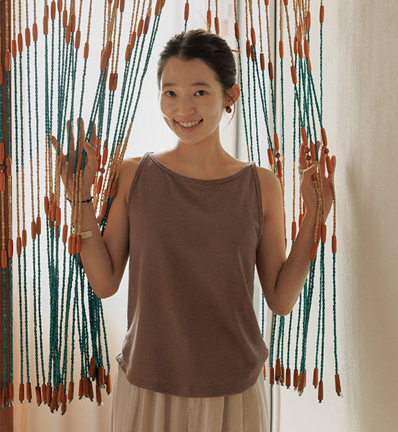 [JUST BETTER] Everyday Boat Neck Linen Tank Top