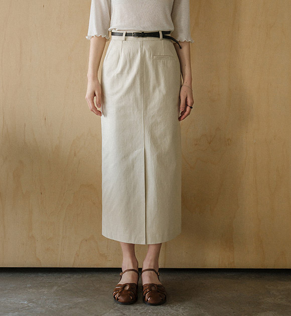 Evers Clean Line Skirt (Belt Set)