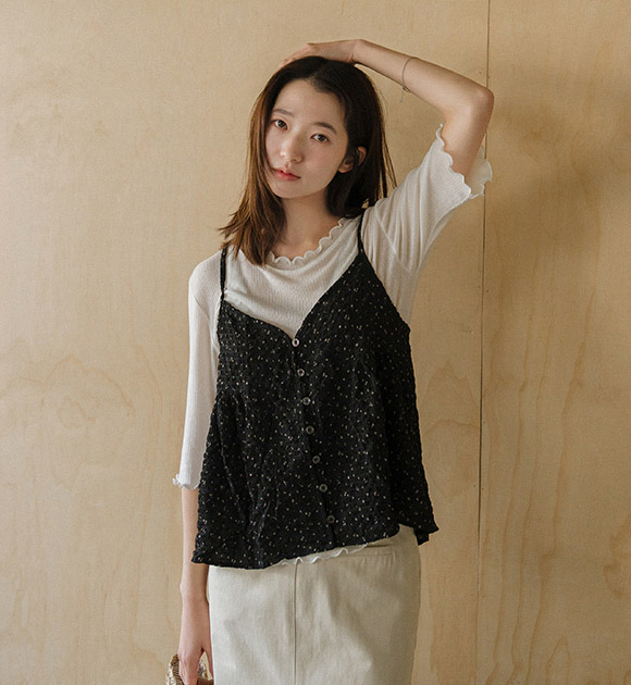 Baby’s Breath Bustier Sleeveless Top