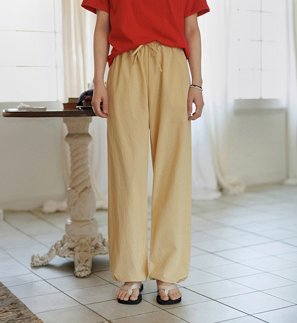 Adjustable Cotton Two-way Pants