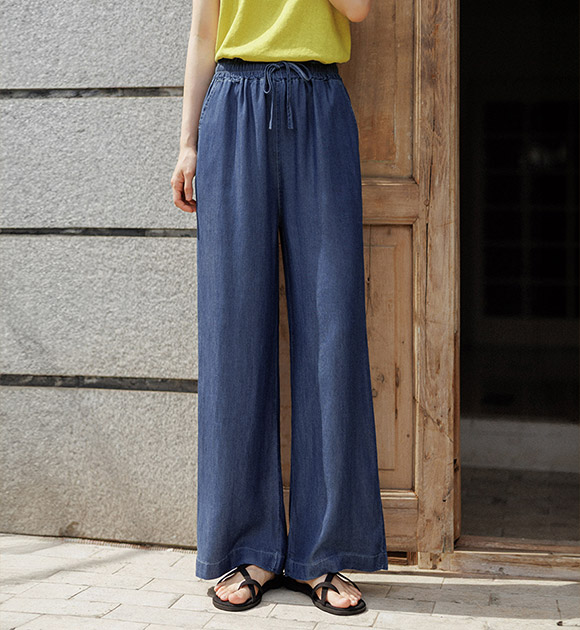 100% Tencel Summer Wide Elastic Denim