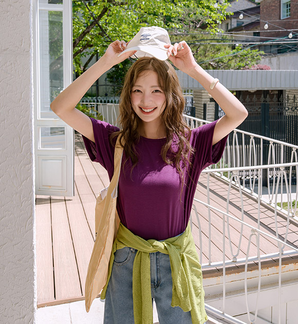 All Day Flowy Rayon Short-Sleeve Shirt