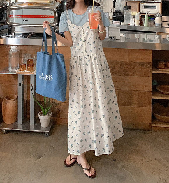 Daisy Flower Sleeveless Dress