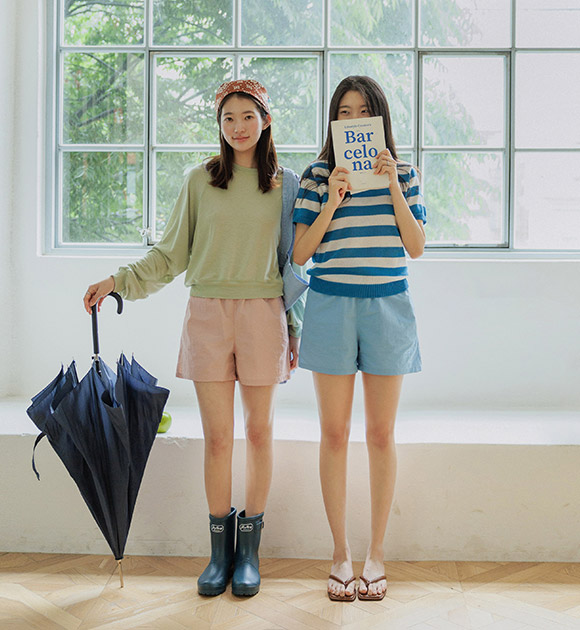 All-day waterproof nylon shorts (short/long)