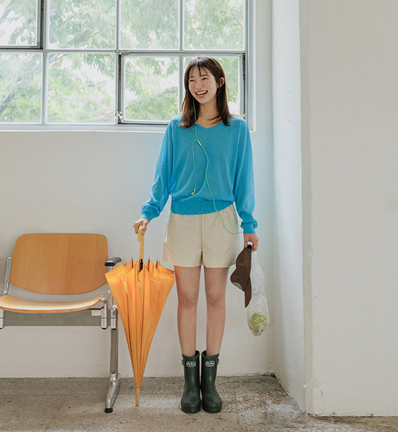 Rainy Season Essential Short Rain Boots