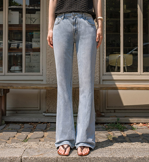 Slim-Fit Daily Bootcut Jeans (Short/Long)