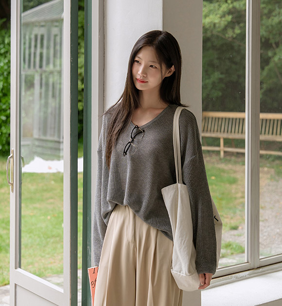 Soft Double-Knit Linen Knitwear