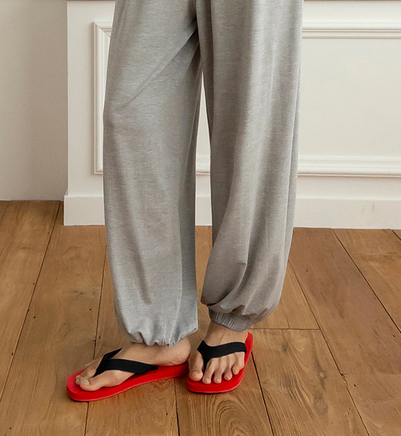 Summer Contrast Platform Flip-Flops