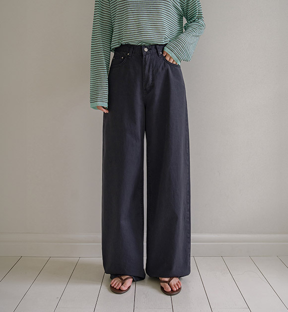 Soda Pop Pigment-Dyed Wide Pants