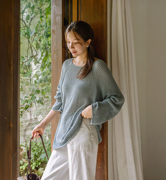 Nello Boatneck Loose Fit Knitwear