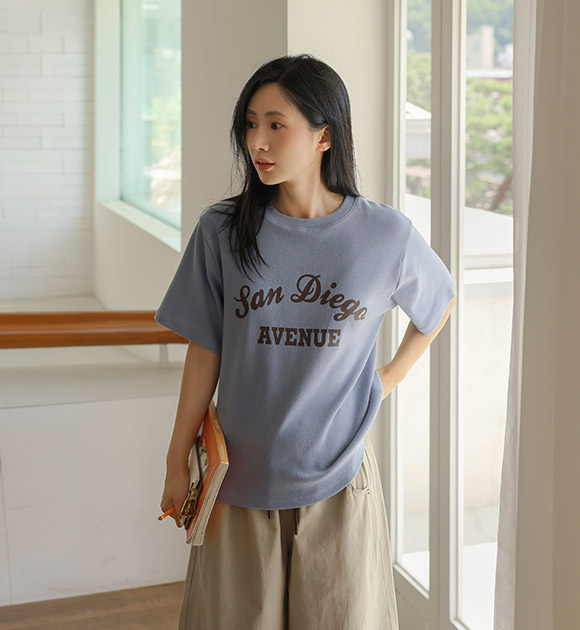 Avenue Printed Short-Sleeve T-Shirt