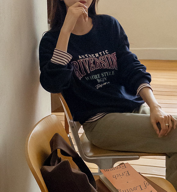 Vegan Vintage Lettering Sweatshirt