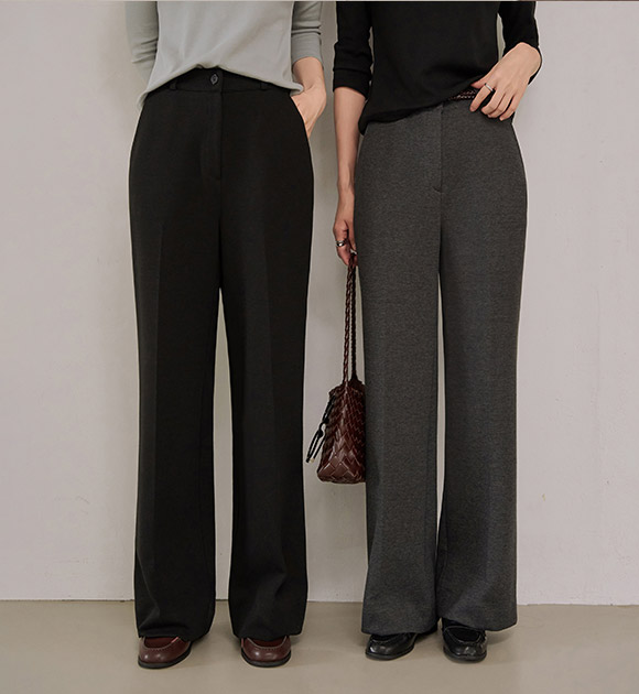 [✨Your Workwear Essential / Sleep In 5 More Minutes] [JUST BETTER] 1-Second Ready Dry Long-Leg Slacks (Short/Long)