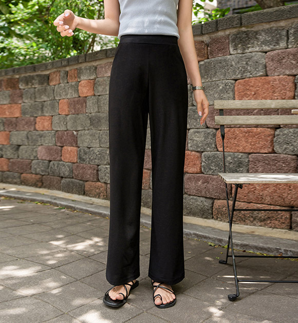 [🏆Over 40,000 Sold🏆] Highly Elastic Summer Wide Banded Straight Pants (Cropped/Full Length)