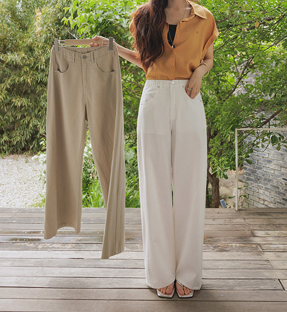[📢Fast Sellers] Cooling Lyocell Seam-Line Wide Jeans (Short/Basic/Long)