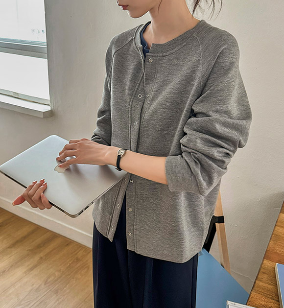 Soft Tension Snap Button Jumper