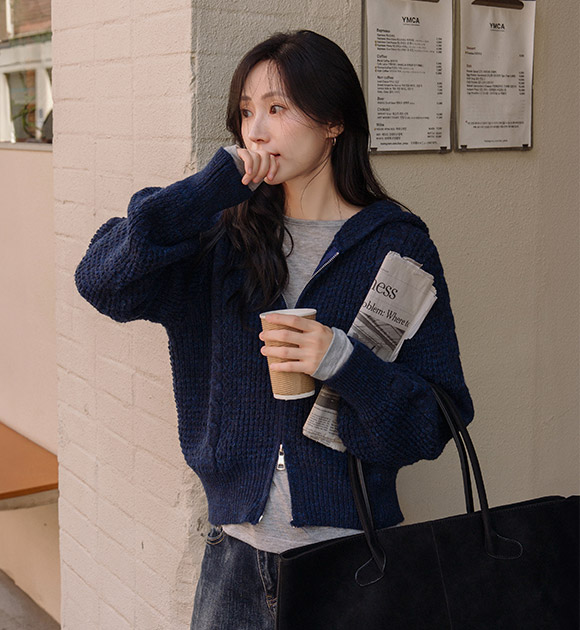 Rove Two-Way Hooded Zip-Up 