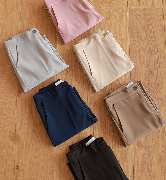 The Real Tight Tension Bootcut Slacks (Short & Medium 2 types)
